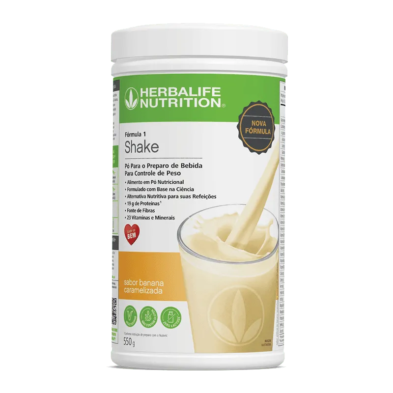 Shake Banana Caramelizada 550g