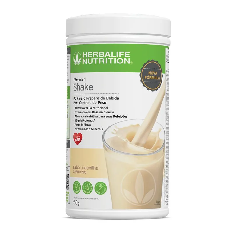 Shake Baunilha Cremoso 550g