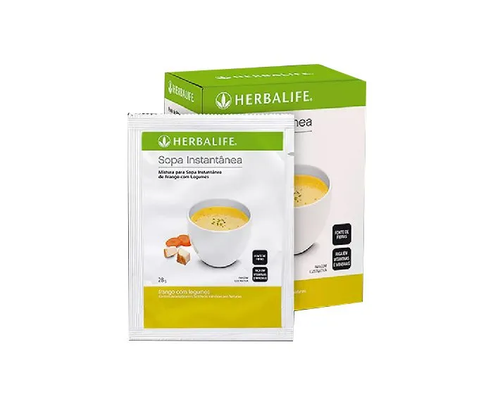 Sopa Instantânea - 7 Sachês por Caixa - 196g (28g Cada)