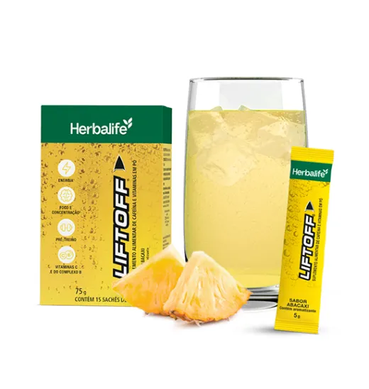 Liftoff Abacaxi - 15 Sachês – 5g Cada 3